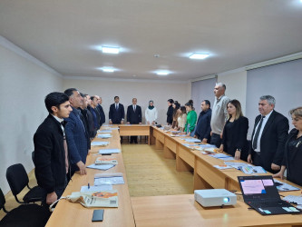 Tərtərdə  “Gender əsaslı zorakılıq əleyhinə mübarizə” mövzusunda təlim keçirilib