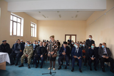 Rayon rəhbərinin Bala Kəngərli kəndində növbəti səyyar qəbul-görüşü keçirilib