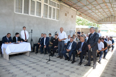 İcra başçısının İlxıçılar kəndində səyyar-qəbul görüşü keçirilib