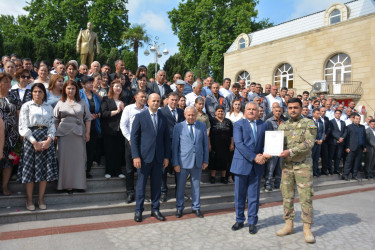 Tərtərdə Su təsərrüfatı və meliorasiya işçilərinin peşə bayramı qeyd olunub