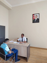 Tərtər Rayon İcra Hakimiyyətində mütəmadi olaraq vətəndaşların müraciətləri dinlənilir