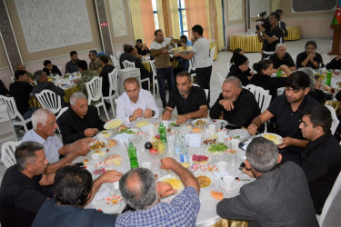 Tərtərdə 27 Sentyabr – Anım Günü münasibətilə ehsan süfrəsi təşkil olunub