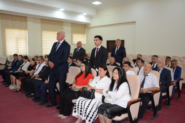 Tərtər Rayon İcra Hakimiyyətində aparat müşavirəsi keçirilib