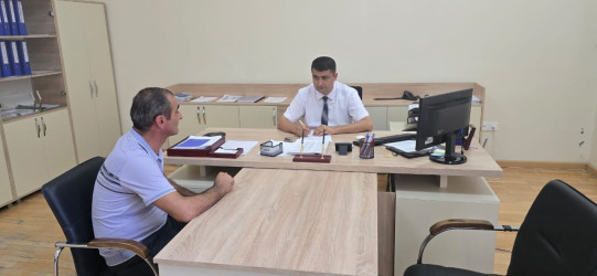 Tərtər Rayon İcra Hakimiyyətində mütəmadi olaraq vətəndaşların müraciətləri dinlənilir