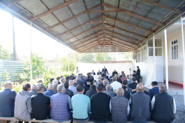 İcra başçısının Aşağı Qapanlı kəndində səyyar-qəbul görüşü keçirilib