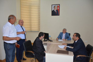İcra başçısı tərəfindən növbəti dəfə vətəndaşların müraciətləri dinlənilib