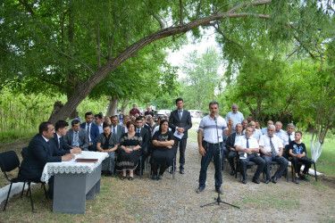 Rayon rəhbərinin Qaynaq kəndində növbəti səyyar qəbul-görüşü keçirilib