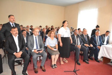 Tərtər Rayon İcra Hakimiyyətinin başçısı Müstəqim Məmmədovun növbəti səyyar-qəbul görüşü Dəmirçilər kəndində keçirilib
