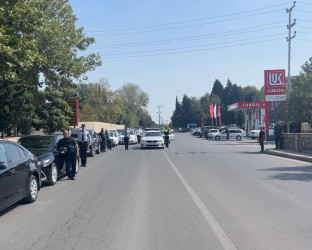 Tərtərdə şəhidlərimizin əziz xatirəsi bir dəqiqəlik sükutla anılıb