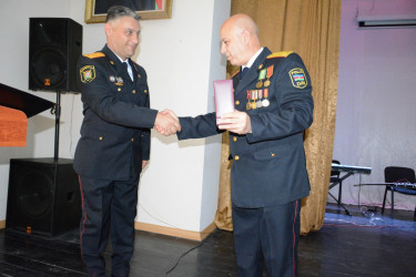 Tərtərdə polis işçilərinin peşə bayramı günü münasibəti ilə tədbir keçirilib