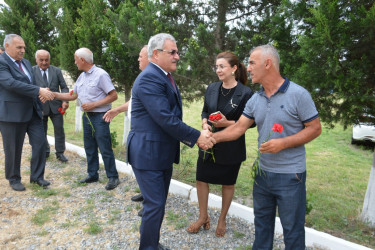Tərtər Rayon İcra Hakimiyyətinin başçısı Müstəqim Məmmədovun növbəti səyyar-qəbul görüşü Poladlı kəndində keçirilib