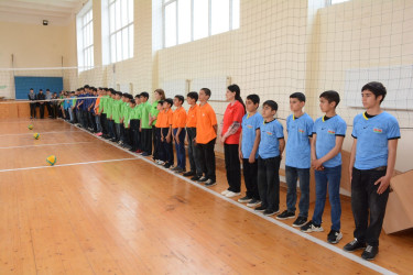 Ümummilli Lider Heydər Əliyevin anadan olmasının 103-cü ildönümünə həsr olunmuş voleybol yarışı keçirilib