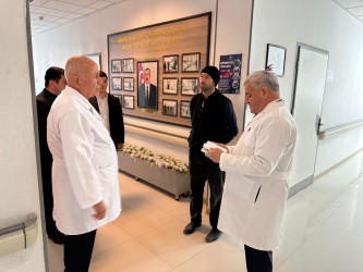İcra başçısı “Tərtər Rayon Mərkəzi Xəstəxanası” Publik Hüquqi Şəxsində göstərilən tibbi xidmətin səviyyəsi ilə tanış olub