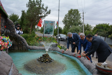 İcra başçısı Ələsgərli kəndində şəhid ailələri ilə görüşüb