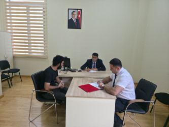 Tərtər Rayon İcra Hakimiyyətində vətəndaşların müraciətləri dinlənilib