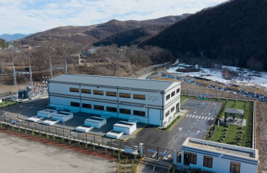 İlham Əliyev Ağdərə rayonunda “Qozlukörpü” Su Elektrik Stansiyasının açılışında iştirak edib