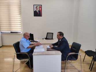 Tərtər Rayon İcra Hakimiyyətində mütəmadi olaraq vətəndaşların müraciətləri dinlənilir