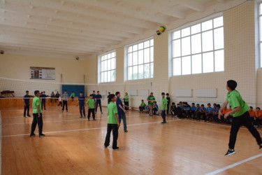 Ümummilli Lider Heydər Əliyevin anadan olmasının 103-cü ildönümünə həsr olunmuş voleybol yarışı keçirilib