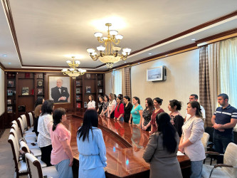 Tərtərdə 15 iyun Qurtuluş günü ilə əlaqədar "Tarixin dönüş mərhələsində ən düzgün yol seçən böyük Azərbaycanlı" adlı tədbir keçirilib