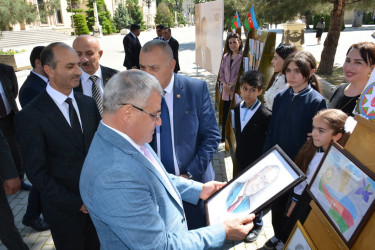 Konstitusiya və Suverenlik İli-2025”: Tərtərdə Ulu Öndər Heydər Əliyevin anadan olmasının 102-ci ildönümü ilə əlaqədar rəsm müsabiqəsi keçirilib