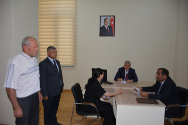 İcra başçısı tərəfindən növbəti dəfə vətəndaşların müraciətləri dinlənilib