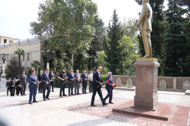Tərtərdə Qarabağ Regional Memarlıq və Şəhərsalma Baş İdarəsinin yaradılmasının 5 illiyinə həsr olunmuş tədbir keçirilib
