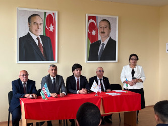 Tərtərdə “Erkən nikahın və qohumlar arasında nikahın mənfi nəticələri” və “Təhsil müəssisələrində zorakılığın qarşısının alınması” mövzusunda tədbir keçirilib