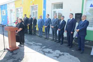 Tərtərdə Heydər Əliyev Fondunun təşəbbüsü ilə təmir olunan uşaq bağçası istifadəyə verilib