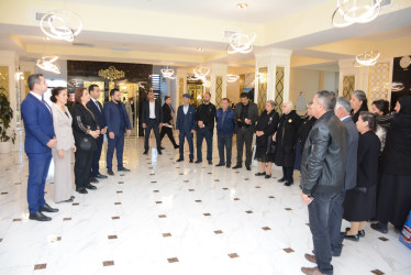 Tərtərli şəhid ailələri müalicə və istirahət üçün Naftalan şəhərinə yola salınıb