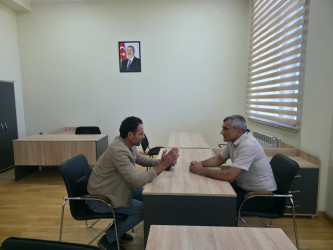 Tərtər Rayon İcra Hakimiyyətində mütəmadi olaraq vətəndaşların müraciətləri dinlənilir