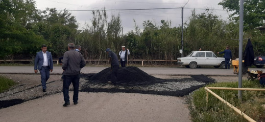 İcra başçısının Kəngərli kəndində keçirilən səyyar qəbul-görüşü zamanı edilən müraciət öz həllini tapıb