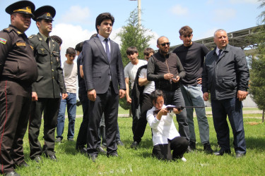 "Şahin" hərbi- idman oyunu üzrə Tərtər rayon birinciliyi keçirilib.