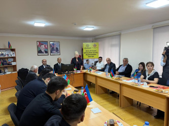 Tərtərdə həssas qrupdan olan şəxslər üçün sosial dəstək tədbiri keçirilib