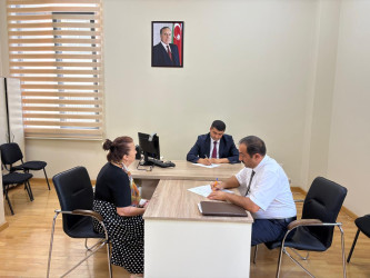 Tərtər Rayon İcra Hakimiyyətində vətəndaşların müraciətləri dinlənilib