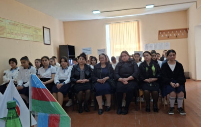 Tərtərdə “Erkən nikahın və qohumlar arasında nikahın mənfi fəsadlarının izah edilməsi” və “Təhsildən yayınma hallarının qarşısının alınması” mövzusunda tədbir keçirilib