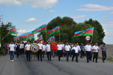 Birinci Qarabağ müharibəsinin şəhidi Fəqan Yaqubov Tərtərdə dəfn olunub