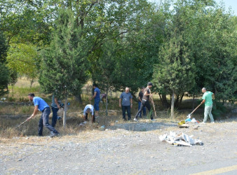 Tərtərdə “Heydər Əliyev İli” çərçivəsində növbəti iməcilik keçirilib