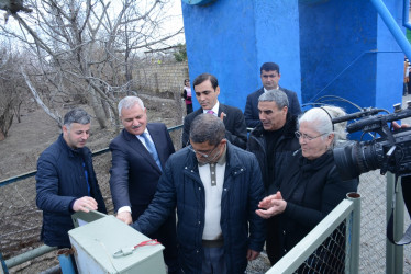 Tərtər rayonunun Kəngərli kəndində 200-ə yaxın ailəyə texniki su xətti çəkilib