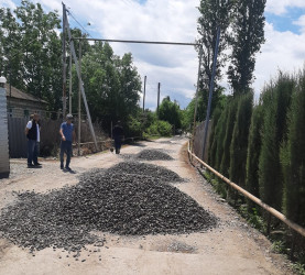 Şəhid ailəsinin müraciəti təmin edilib