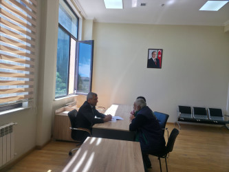 Tərtər Rayon İcra Hakimiyyətində mütəmadi olaraq vətəndaşların müraciətləri dinlənilir