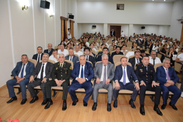 Tərtərdə Milli Qurtuluş Gününə həsr olunmuş ümumrayon tədbiri keçirilib