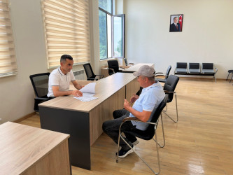 Tərtər Rayon İcra Hakimiyyətində mütəmadi olaraq vətəndaşların müraciətləri dinlənilir