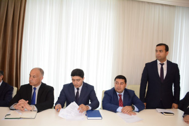 Tərtər Rayon İcra Hakimiyyətində Məhərrəm ayının başlanması ilə əlaqədar qərargah üzvləri ilə görüş keçirilib