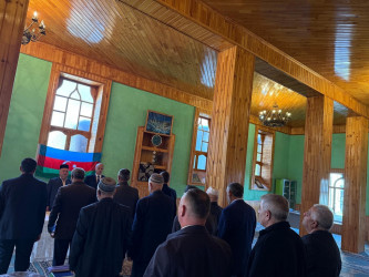 Konstitusiya və Suverenlik İli çərçivəsində Tərtər Cümə Məscidində 27 sentyabr -Anım Gününə həsr edilmiş tədbir keçirilib