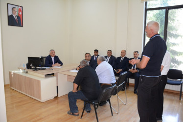 Rayon rəhbəri tərəfindən növbəti dəfə vətəndaşların müraciətləri dinlənilib
