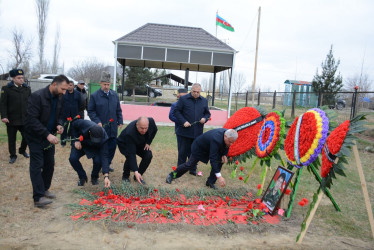 İcra başçısı Birinci Qarabağ müharibəsi şəhidi Dadaş Dadaşovun yas mərasimində iştirak edib