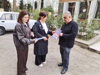 Tərtərdə korrupsiyaya qarşı mübarizə sahəsində əhali arasında maarifləndirmə işləri aparılmışdır