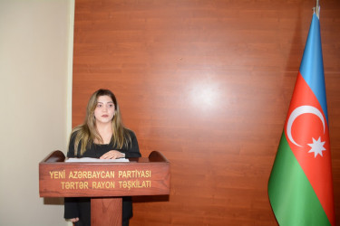 Tərtərdə 18 Oktyabr- Dövlət Müstəqilliyinin Bərpası Günü qeyd olunub