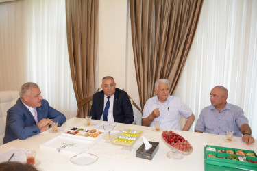 Tərtərdə “Konstitusiya və Suverenlik İli” çərçivəsində  milli mətbuatın  150 illik  yubileyi münasibəti ilə mətbuat işçiləri ilə görüş keçirilib