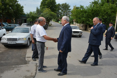 Tərtər Rayon İcra Hakimiyyətinin başçısı Müstəqim Məmmədovun növbəti səyyar-qəbul görüşü Səhlabad kəndində keçirilib